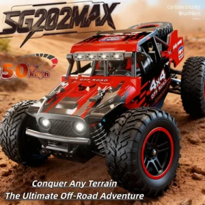 1:20 4wd rc carro 50km h off road corrida motor sem escova de alta velocidade deriva monster truck carro de controle remoto para crianças adultos ao ar livre