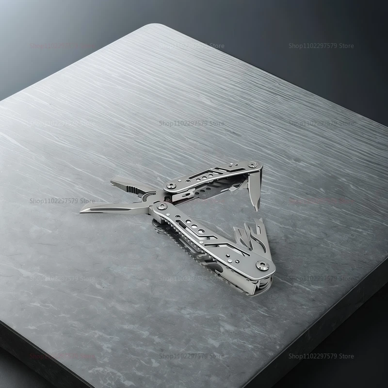 Multi-ferramenta alicate de faca de bolso dobrável mini portátil ao ar livre tático sobrevivência resgate ferramenta de reparo para acampamento caminhadas emergência - Imagem 3