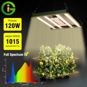 Plantas luz 120w led cresce a luz ip65 phyto lâmpada espectro completo tubo hidropônico estufa flor semente crescer tenda