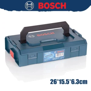 Bosch 1600a007sf l-boxx mini caixa de ferramentas durável à prova de choque peças parafuso bits acessórios armazenamento empilhável caixa de ferramentas