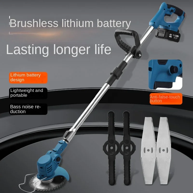 Cordless Handheld Lawn Mower para Makita, aparador elétrico, ferramentas de jardim ajustáveis, bateria 18V