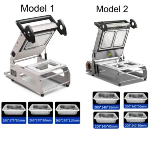 Máquina de embalagem altamente eficiente de alta qualidade Máquina de selagem de bandejas Máquina de selagem de alta eficiência e fácil operação