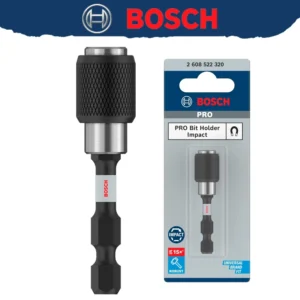 BOSCH 2608522320 PRO Suporte de broca de impacto Mudança rápida 60 mm 1/4 polegadas Hex Shank Pick Click Alta dureza Acessório de ferramenta durável