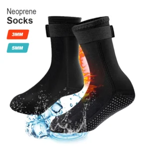 5mm meias de mergulho 3mm neoprene wetsuit meias de água surf praia botas anti-deslizamento natação fin à prova de areia banho de gelo meias quentes