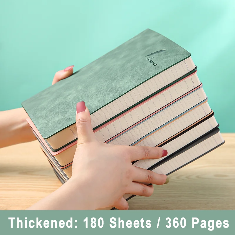 Grade de caderno Cornell A5 - Planejador de memória eficiente para estudantes, caderno de estudo de aprendizagem simples e fresco em sala de aula - Imagem 3