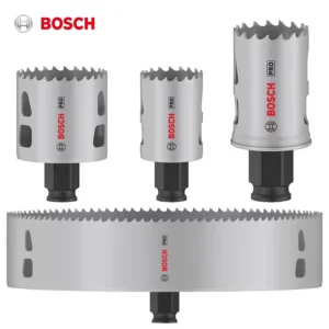Bosch 20/25/35/60/76mm acessório pro serra de buraco bimetálica adequada para madeira metal aço inoxidável ferramentas abridor de buraco de pvc