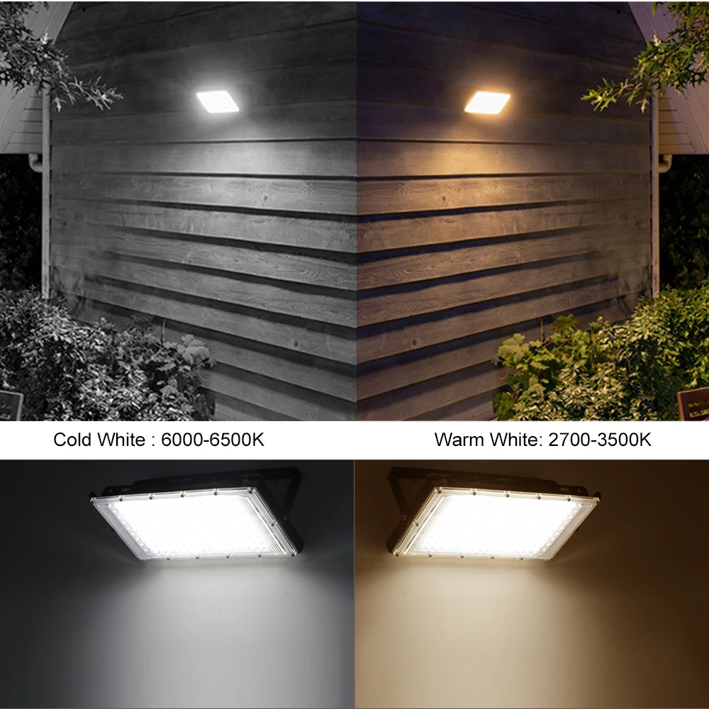 50w 100 150 led luz de inundação ip65 à prova dip65 água ac 220v ao ar livre holofote led refletor lâmpada rua luzes de inundação parede - Imagem 6