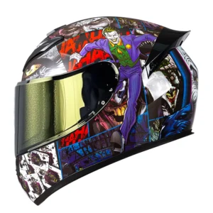 Capacete unissex de rosto inteiro com certificação DOT, capacete de segurança para scooter, capacete modular